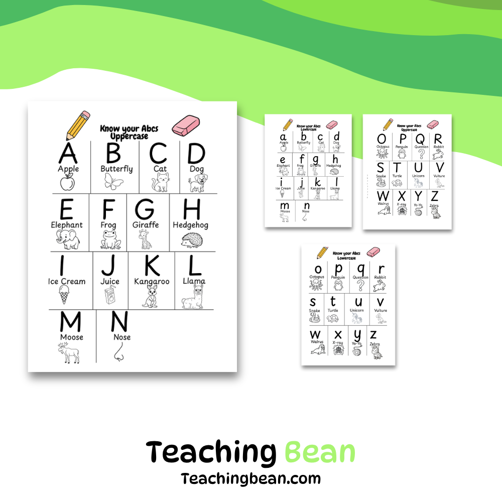 Print Handwriting & Alphabet Charts - Image 2