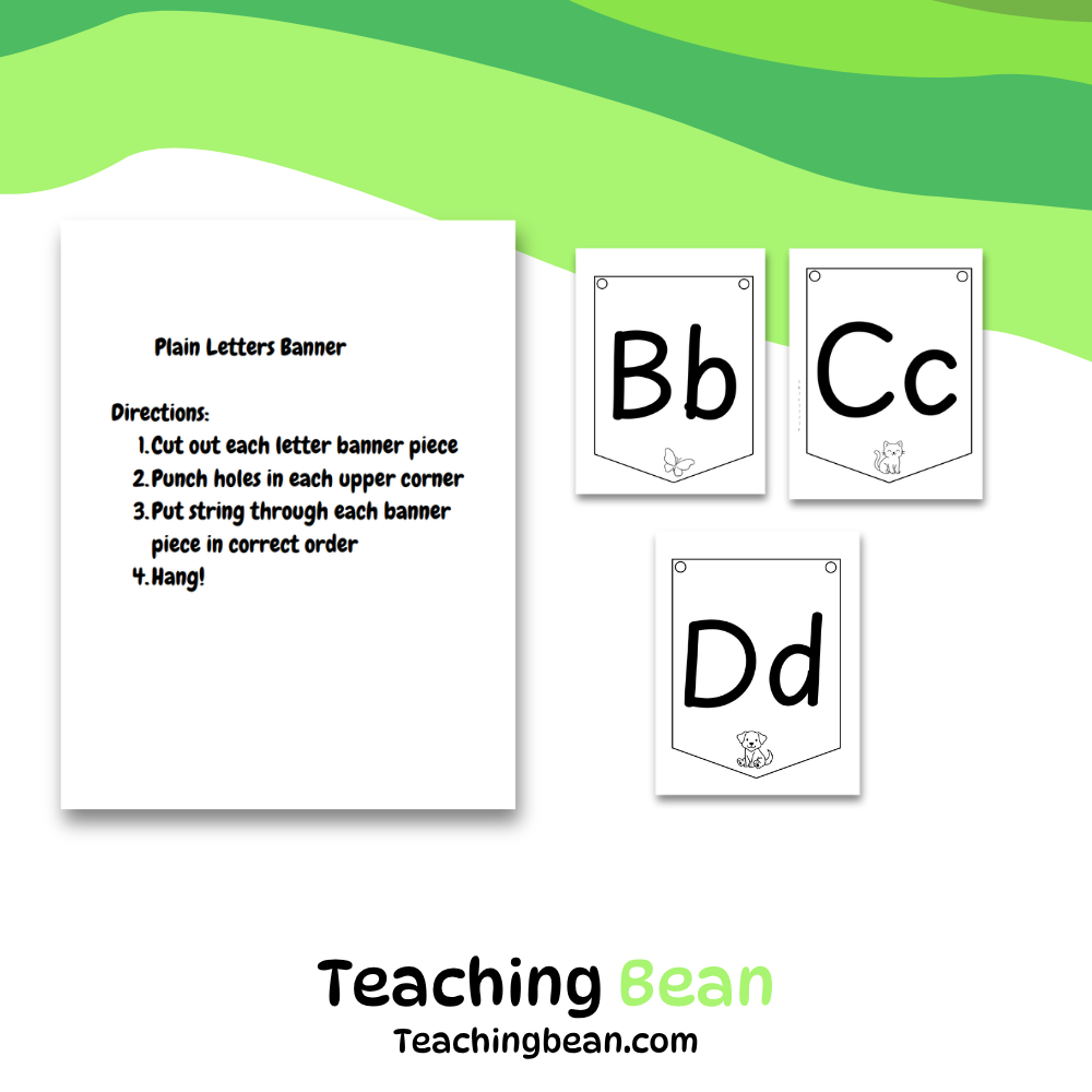 Alphabet Classroom Banner - Image 2