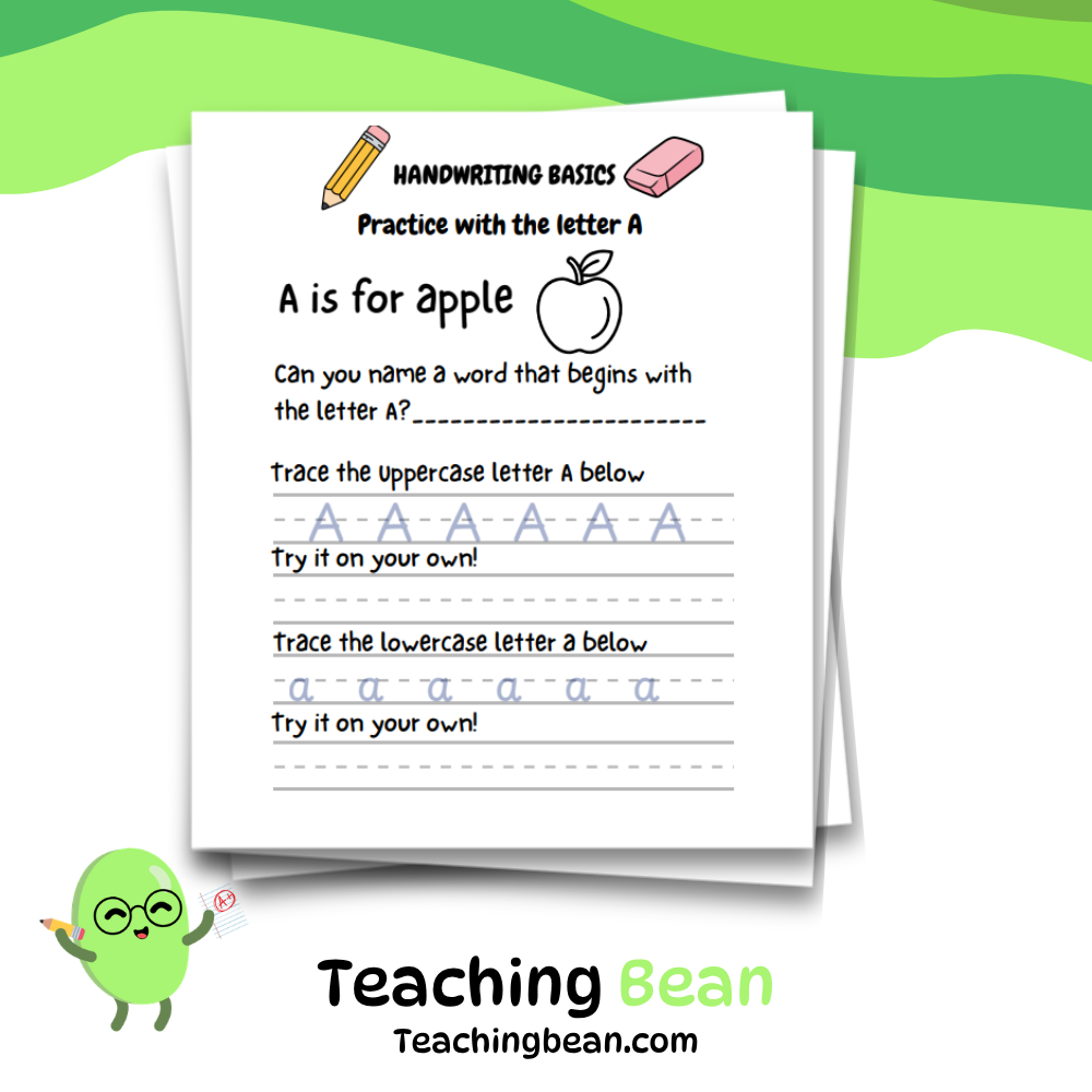 Alphabet Tracing & Phonics Worksheets
