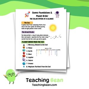 Solar System Worksheets