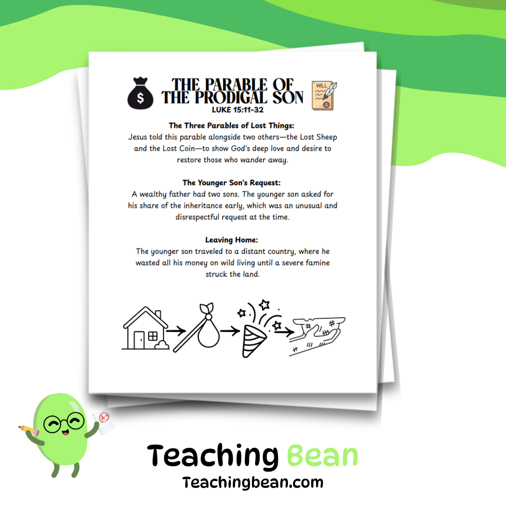Prodigal Son Parable Mini Unit