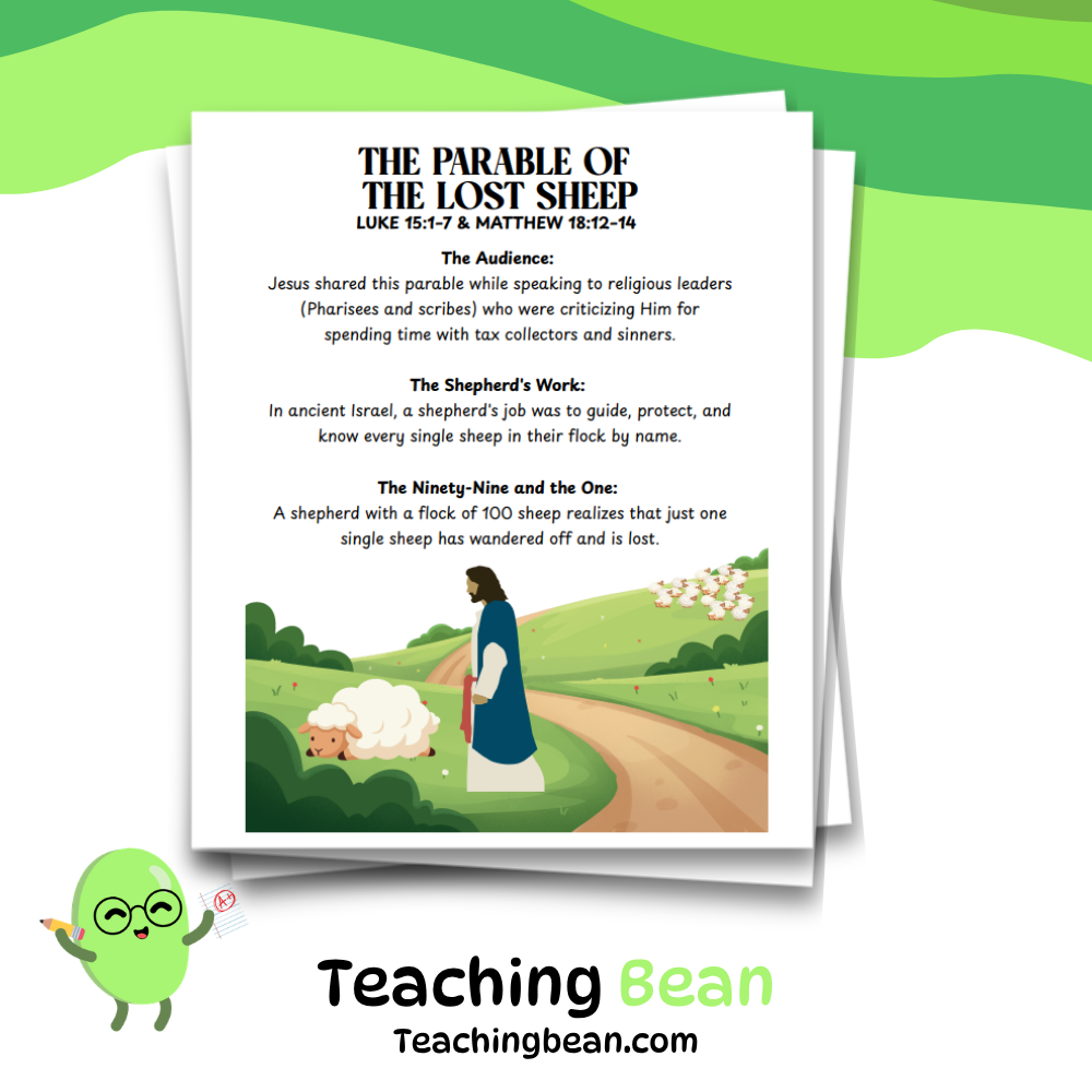 Lost Sheep Parable Mini Unit